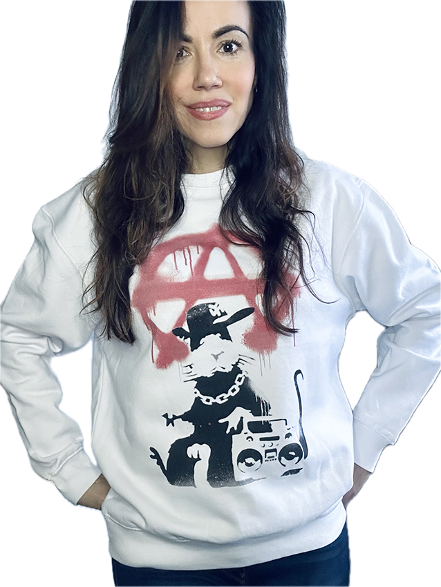 bluza banksy rat