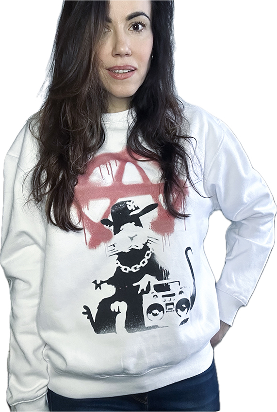 bluza banksy rat