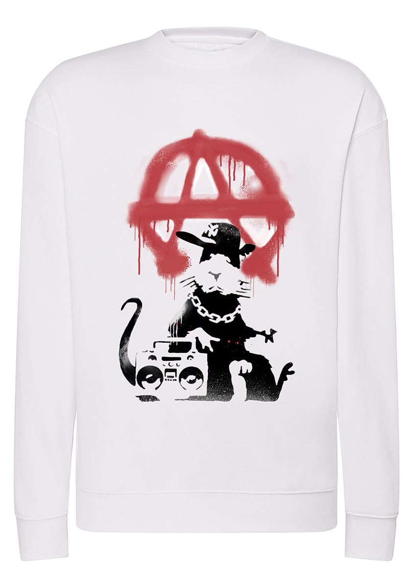 bluza banksy rat
