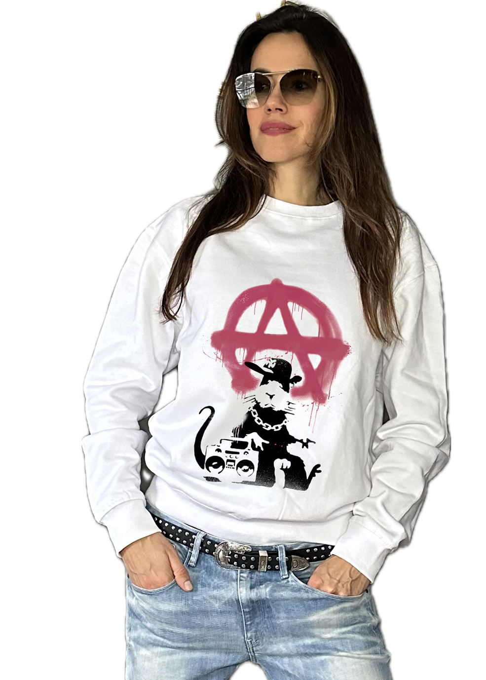 Bluza RAT _ Banksy w stylu streetart